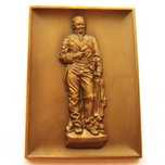 Medalha de Bronze Arte Escultura do Conde Ferreira por Soares dos Reis