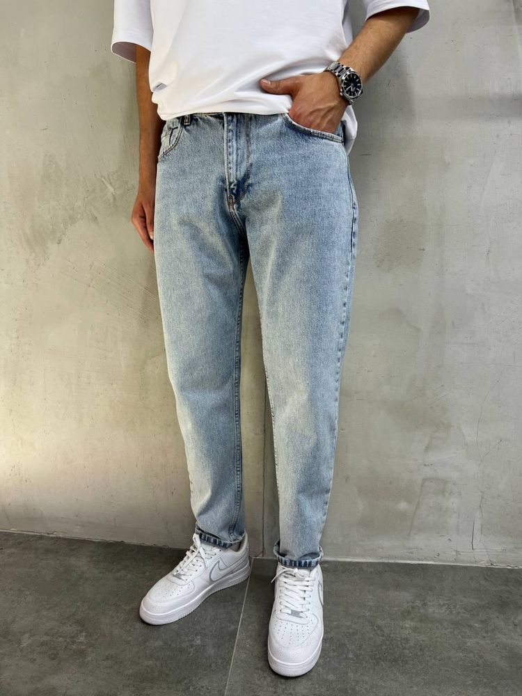 Чоловічі літні мом джинси