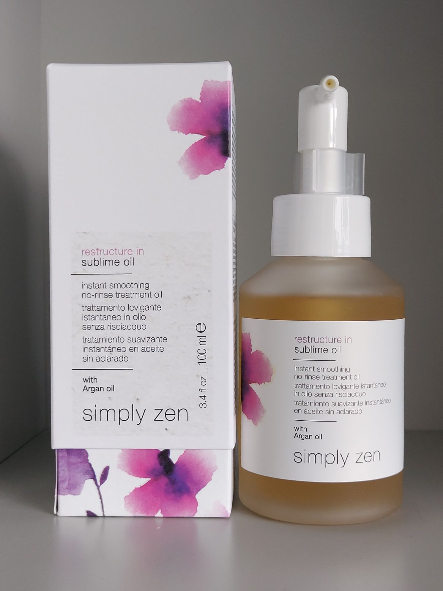 Simply Zen Restructure In Sublime Oil 100 ml olejek arganowy
