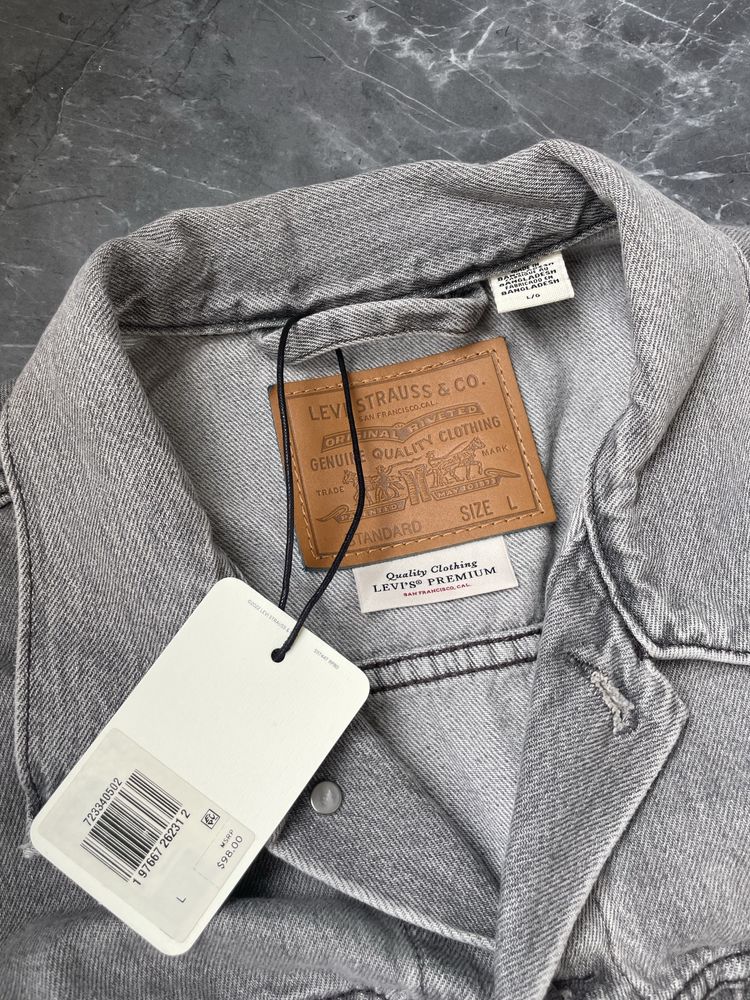 Джинсова куртка Levi’s Trucker Jacket  premium (Оригінал )