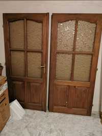Drzwi z drewna litego