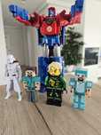 Ninjago, Menecraft,Star Wars,Transformers Zestaw