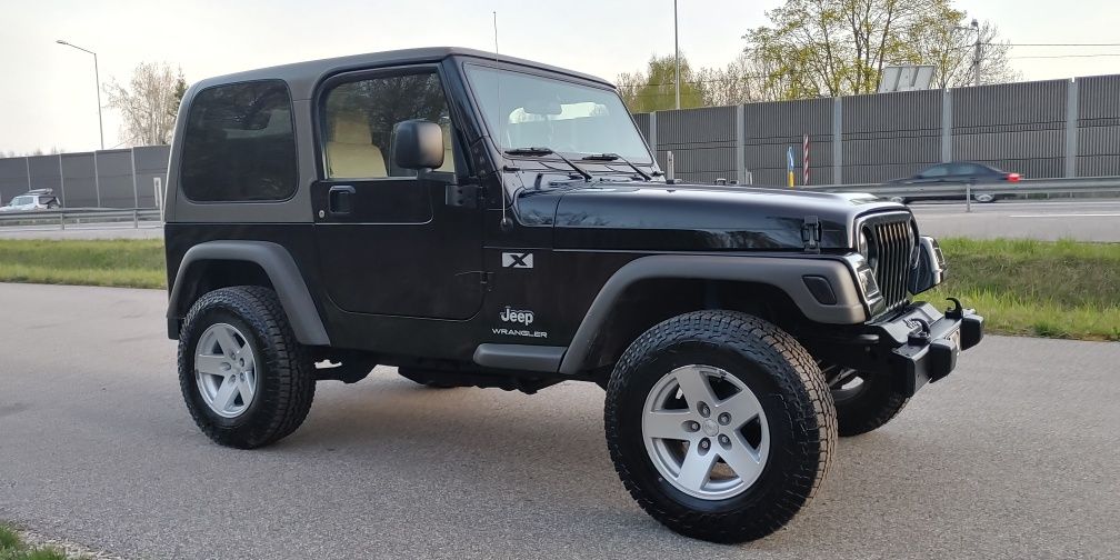 Wrangler TJ 05r 4.0l. 6 biegowy manual. Zamienie