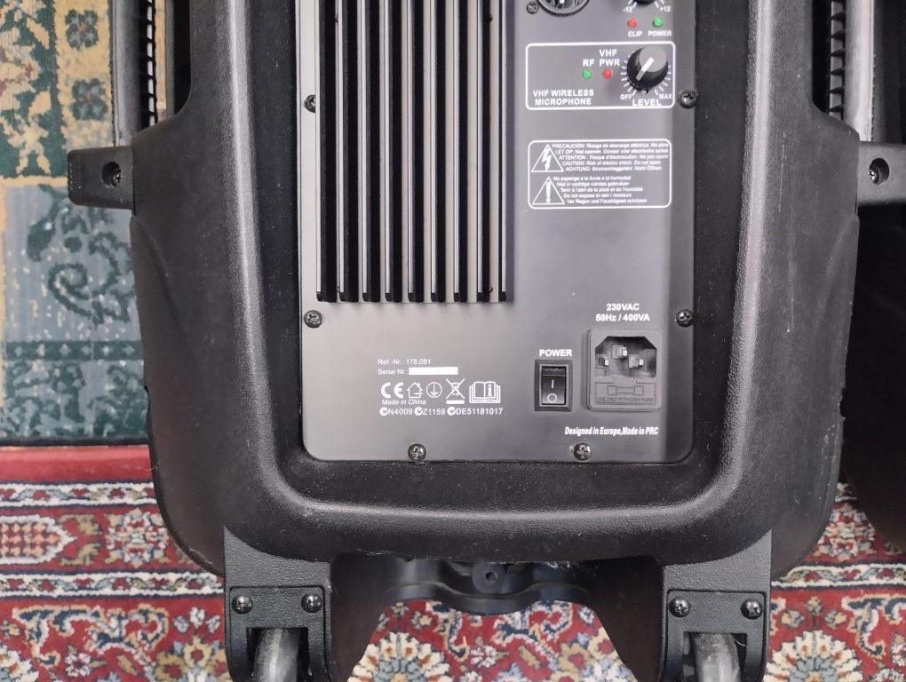 Kolumna głośnik aktywny 800wat skytec spj1500avhf