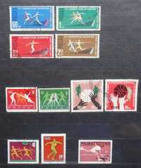 Znaczki pocztowe, różne kraje tematyka SPORT 25 szt.