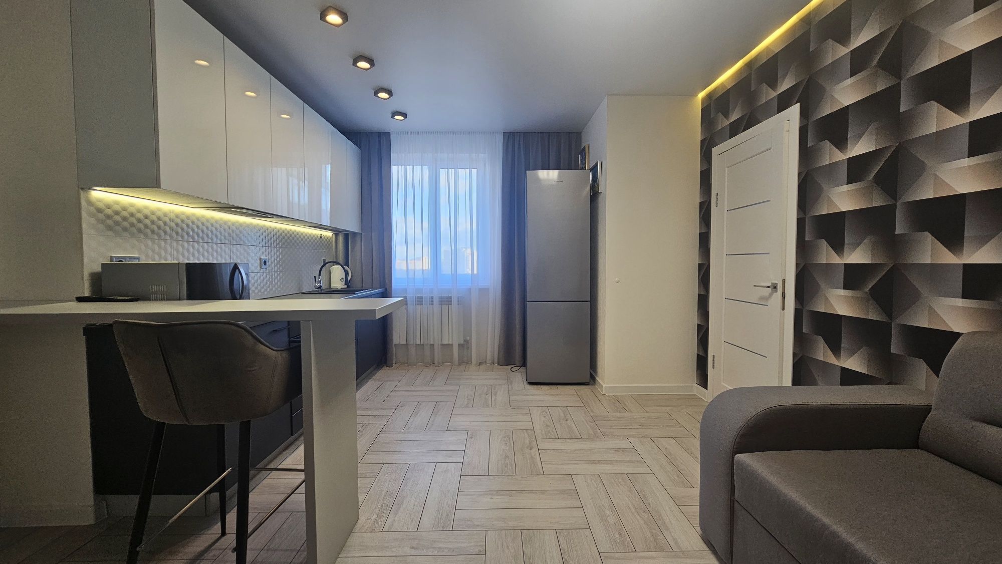 Продам евродвушку в ЖК Левада -1  с ремонтом Елизаветинская-1 Ключи.L