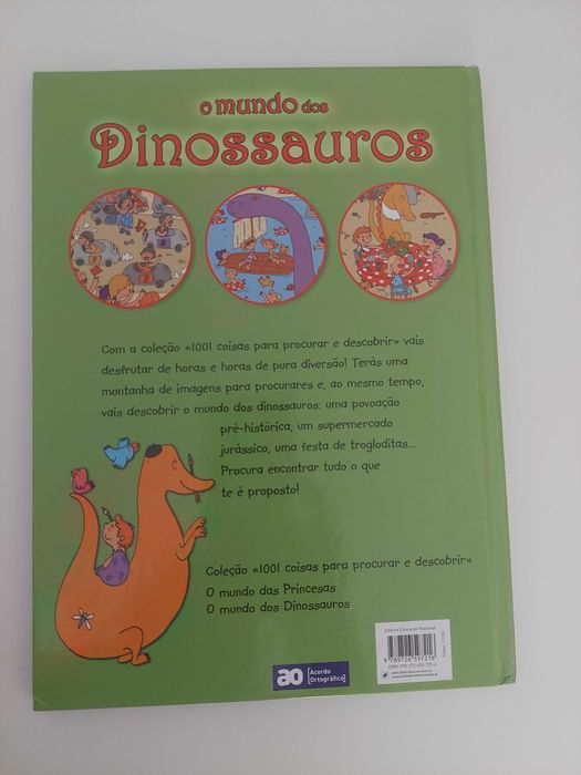 Livro "O Mundo dos Dinossauros "