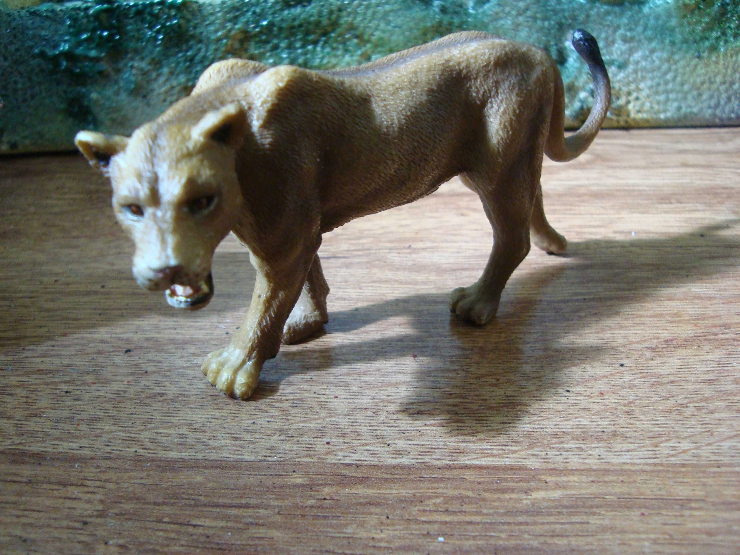 Zwierzęta Mojo Schleich Collecta Lew, Tygrys Gepard  figurki