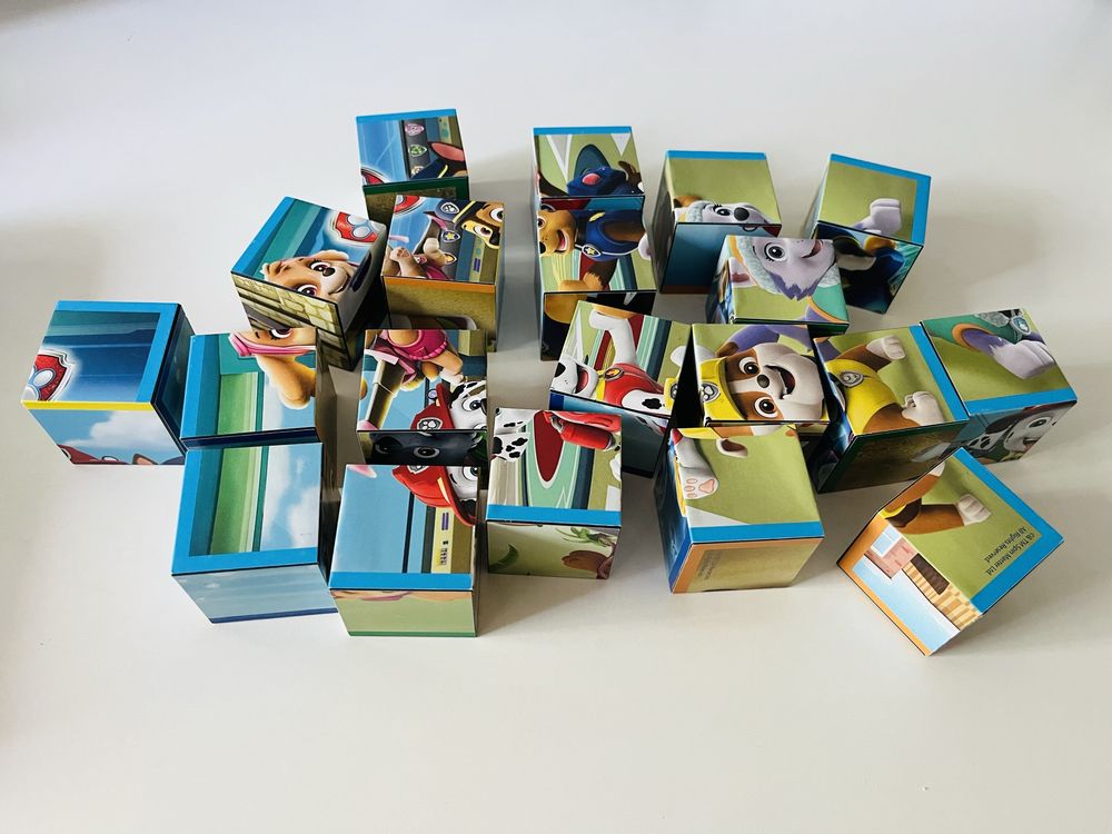 Psi Patrol Puzzle 3D klocki