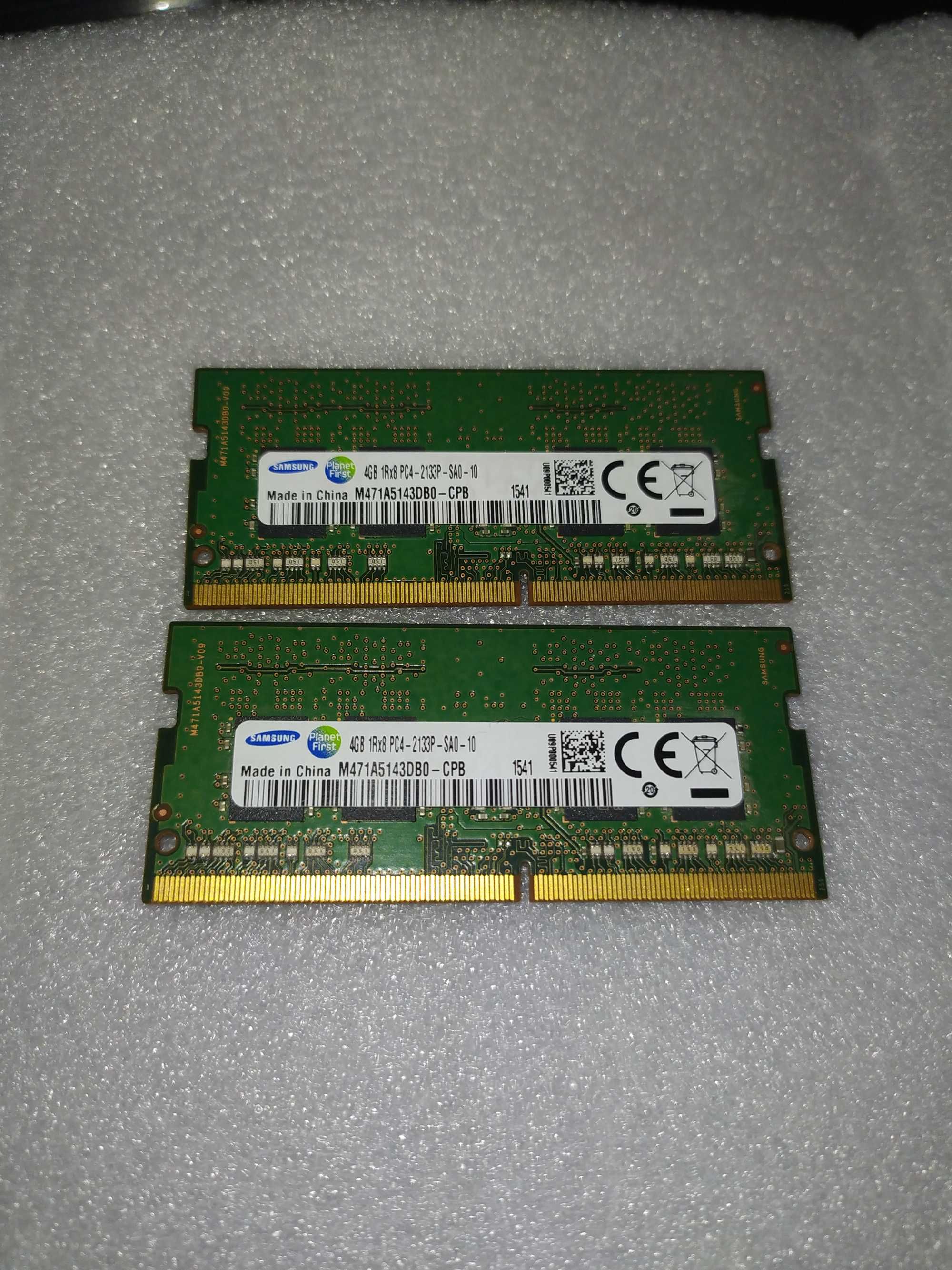 Оперативная память комплект Samsung DDR4 2133 2x 4GB (8ГБ) ноутбучна