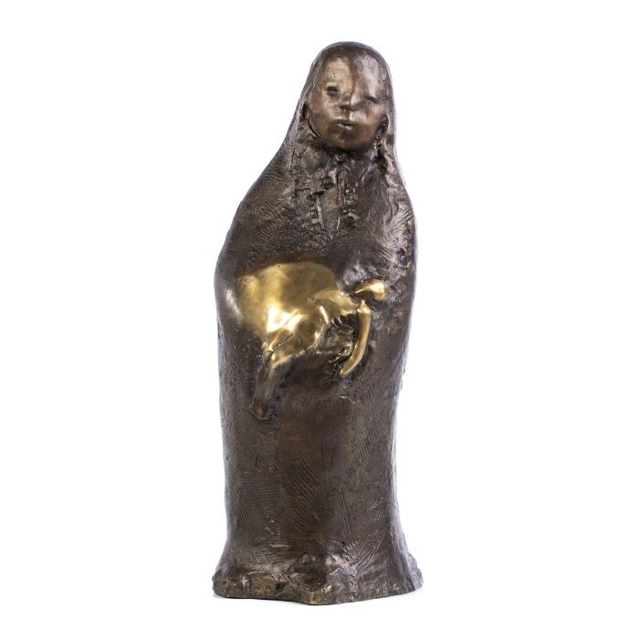 Pietá Escultura Bronze José Rodrigues