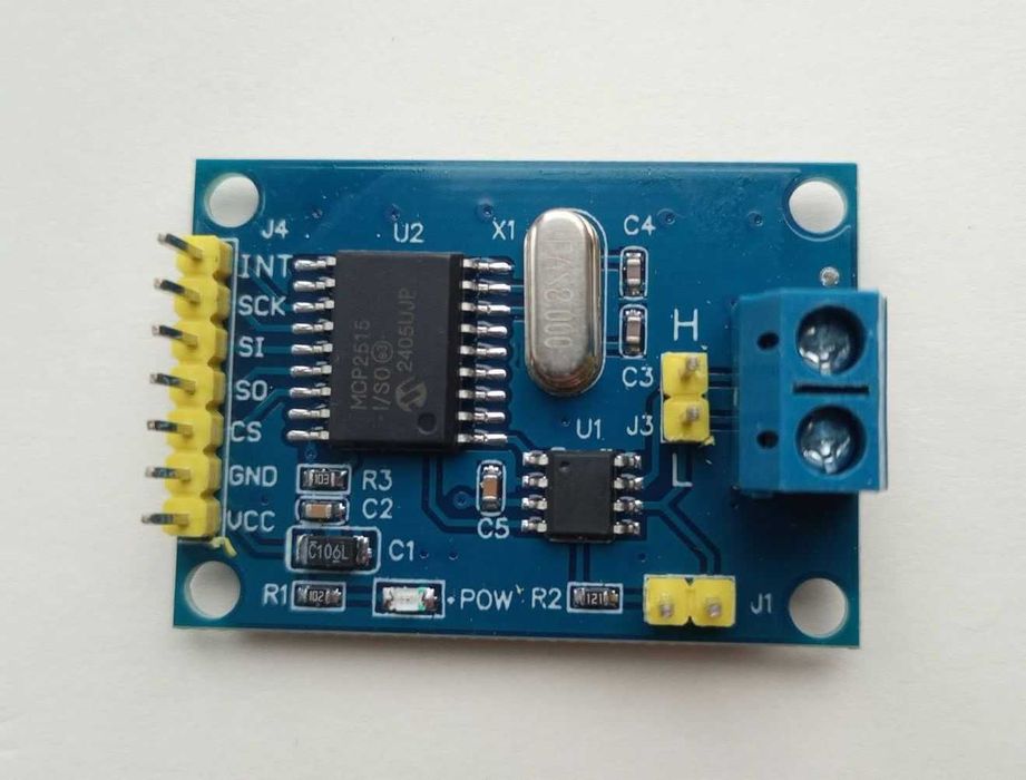CAN V2.0 b конвертер модуль шины MCP2515 SPI драйвер TJA1050 1 MBit/S