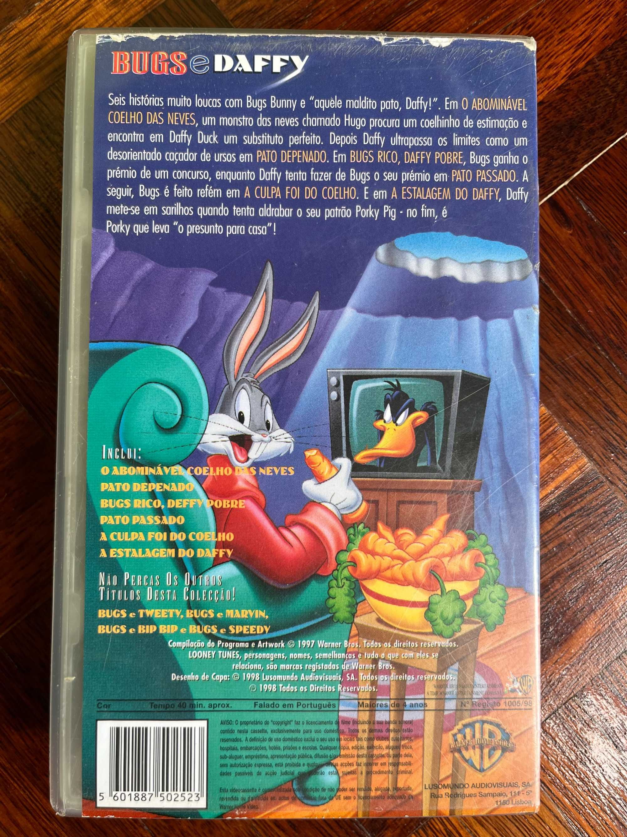 VHS Looney Tunes (1997-99) DUB PT-PT