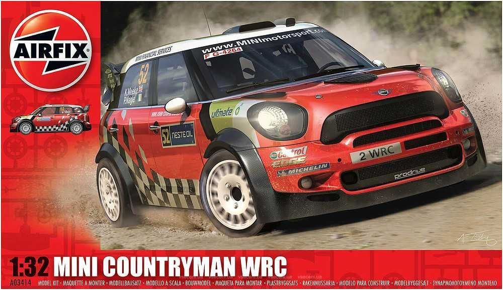 Сборная модель Airfix Mini Countryman WRC (A03414)
