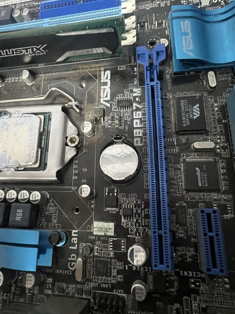Matherboa com processador core i5 3.20 ghz fonte e memoria ram 8 gigas