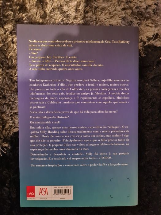 Livro "Uma Chamada Do Céu" de Mitch Albom