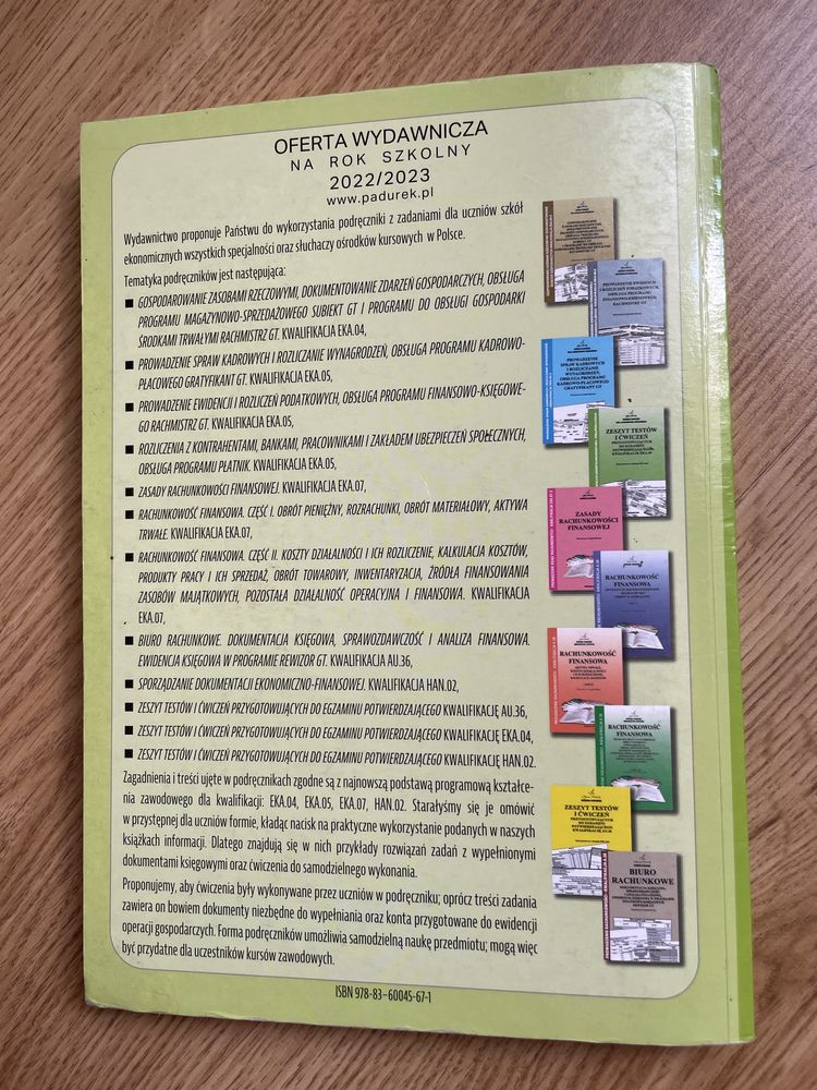Zestaw ćwiczeń do kwalifikacji EKA.04