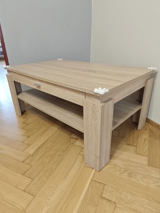 Stolik kawowy z szufladą ława stół dąb sonoma Abra meble