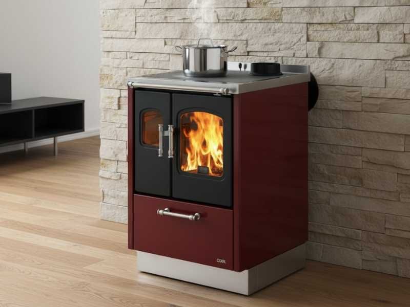 Kuchnia na drewno Westfalka Cadel Smart 60 6kW piecokuchnia ECODESIGN