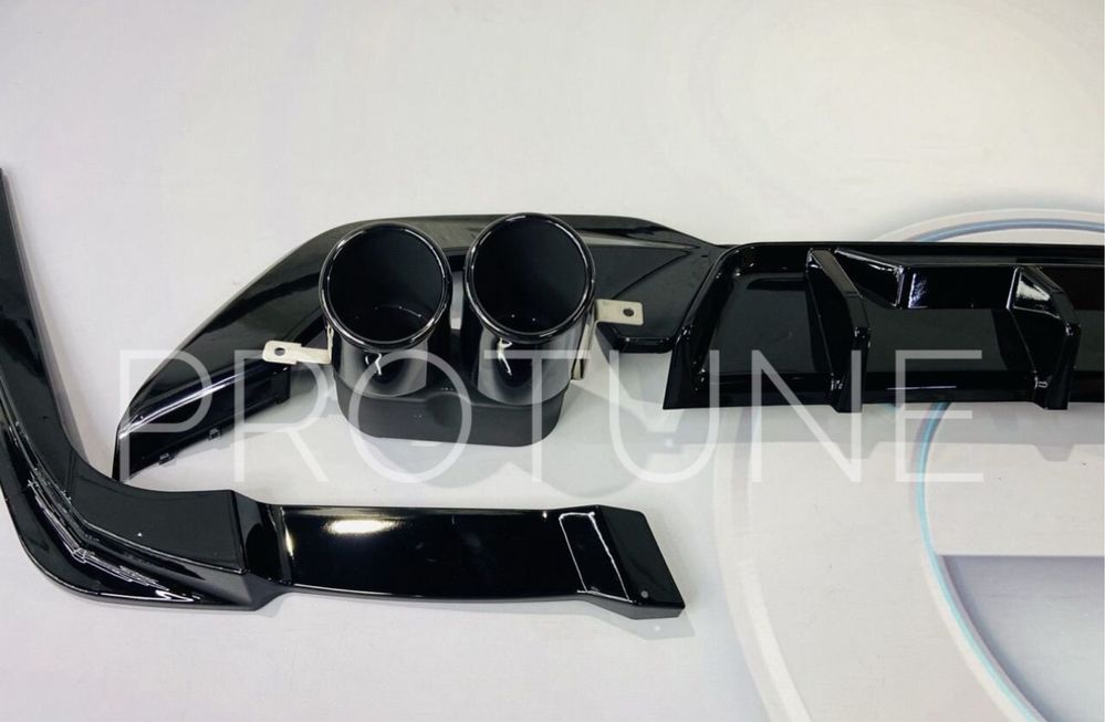 Диффузор BMW G20 Competition M340i 330 насадки накладка m-perf