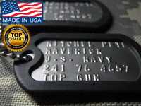 НАТОвські армійські жетони з особистими даними.Армійський жетон dogtag