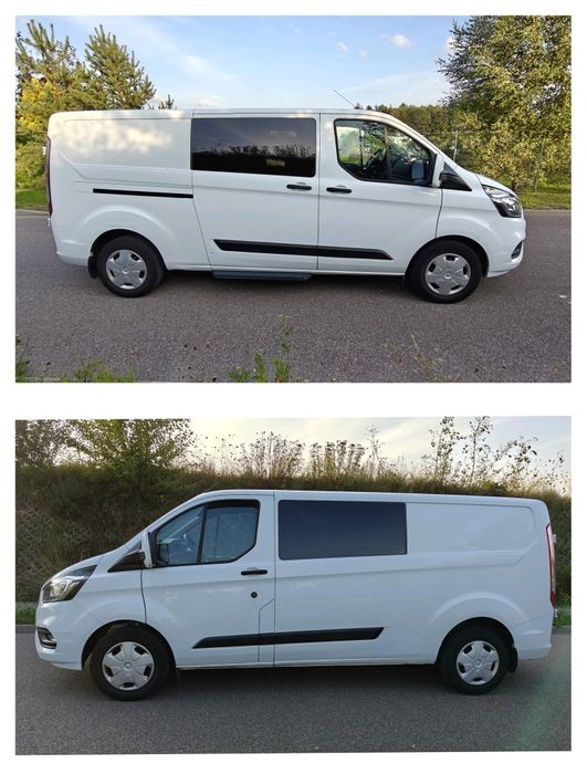 Ford Transit custom L2 H1, brygadówka, 5-osobowy, 2.0 TDCi, 130 KM, HA