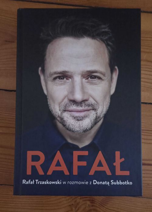 Książka z oryginalnym autografem prezydenta W-wy Rafała Trzaskowskiego