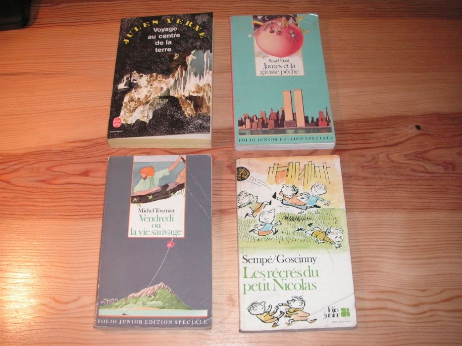 Francês - Jules Verne, Roald Dahl, Michel Tournier et Sempé Goscinny
