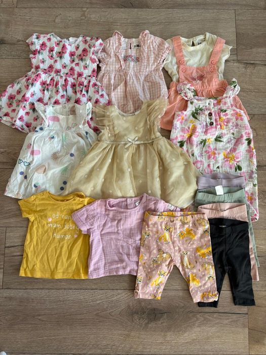 Mega paczka ubrań dla dziewczynki