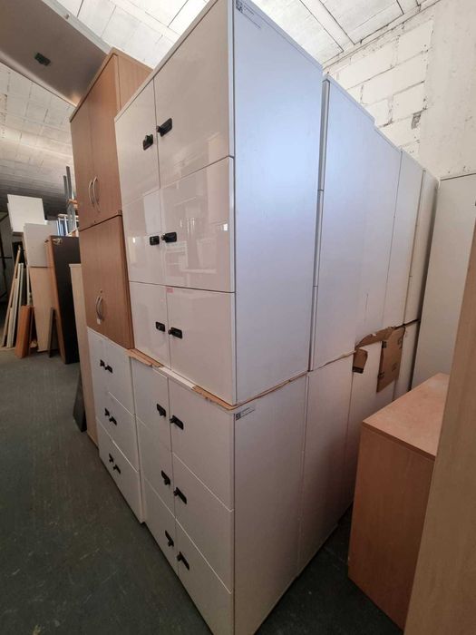 Szafka pracownicza biała locker szafy pracownicze 6 skrytek na klucz