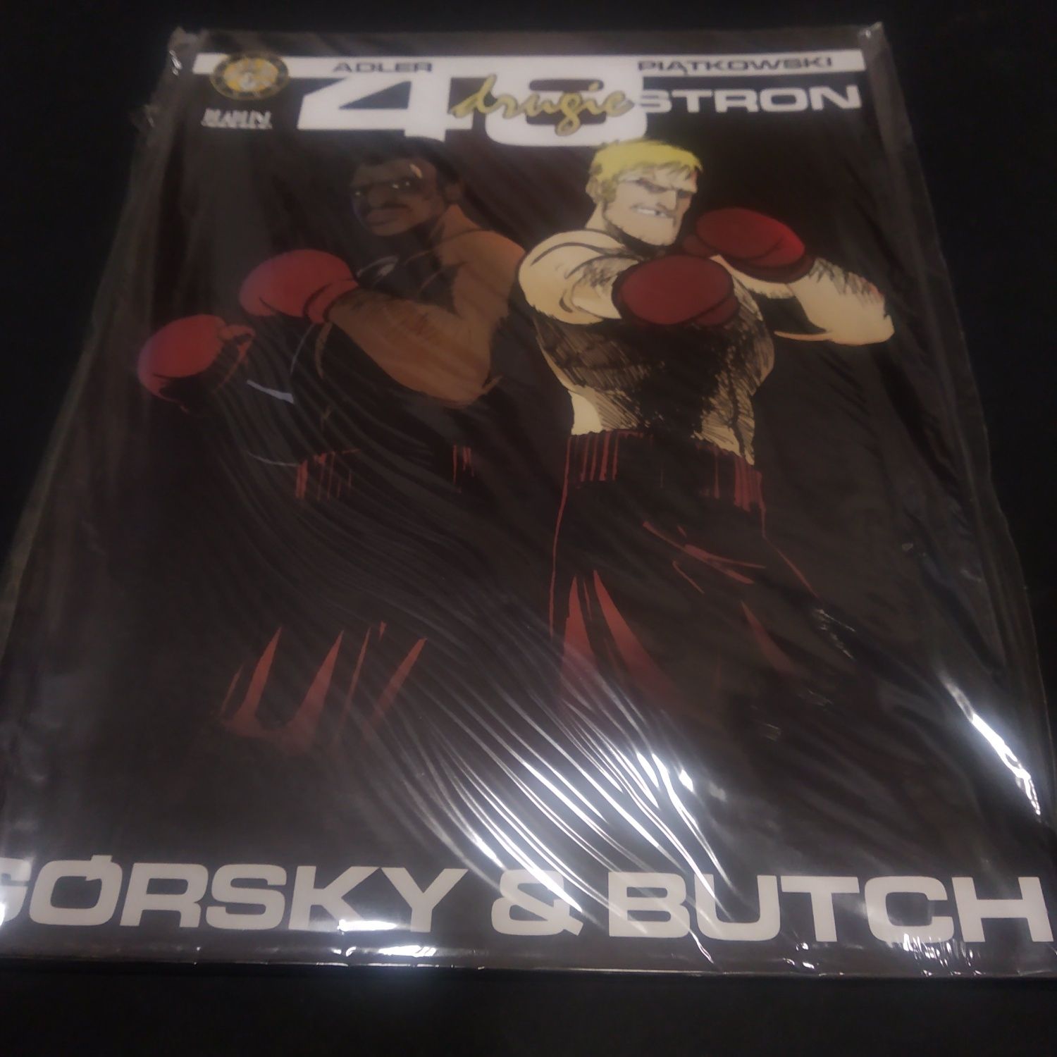 Prawie drugie 48 stron Gołota Predator Kij Bij Komiks Adler Piątkowski