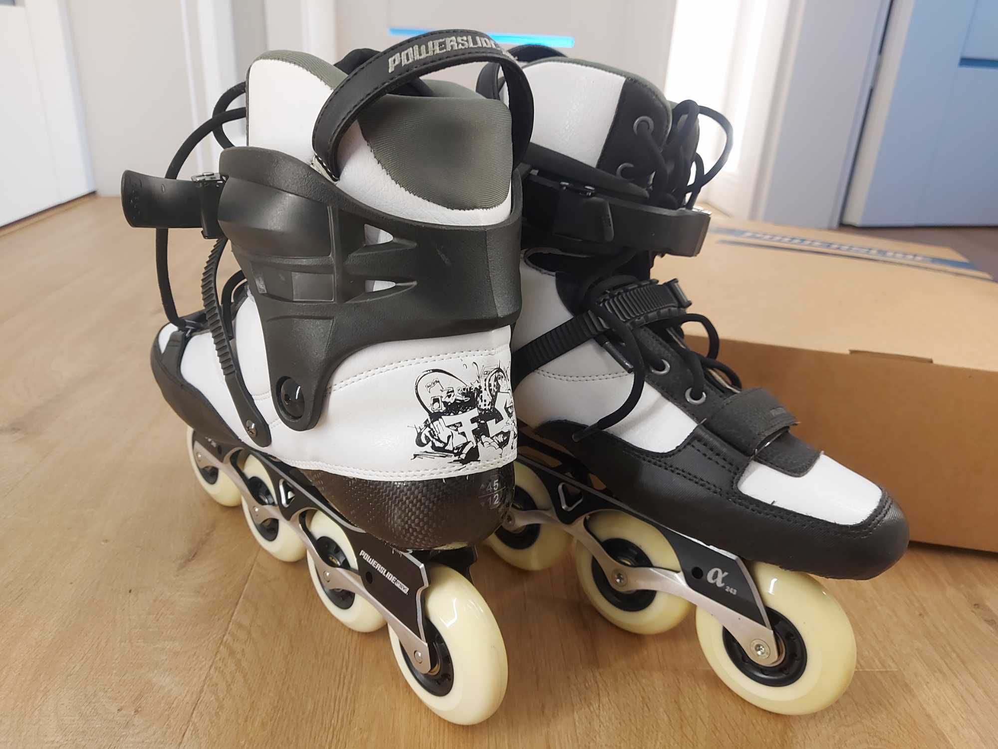 Rolki Powerslide Hardcore Evo FSK # carbon