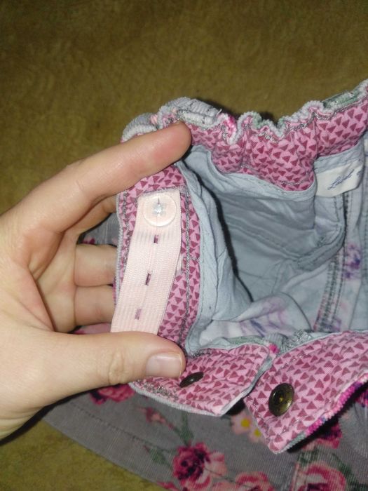 Спідниця велюрова для дівчинки