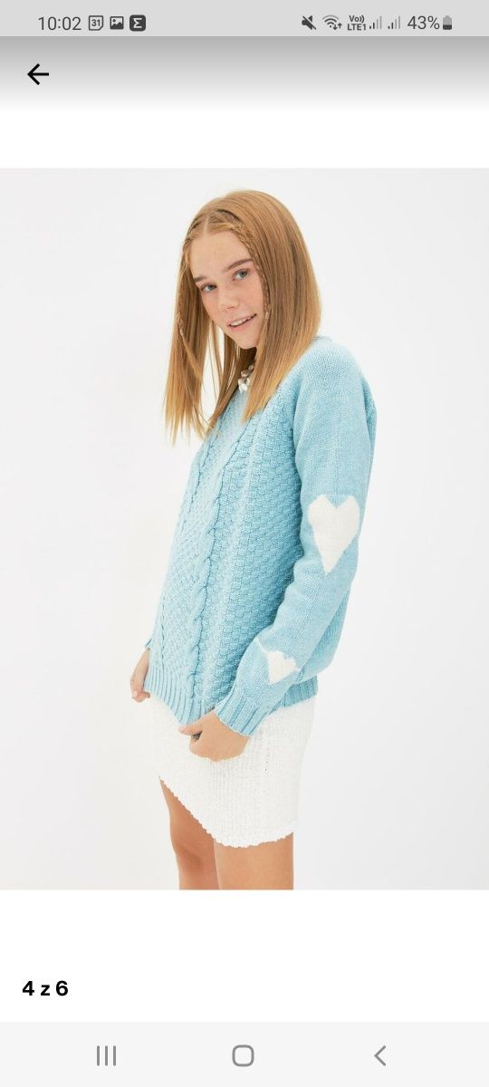 Sweter Trendyol blue
