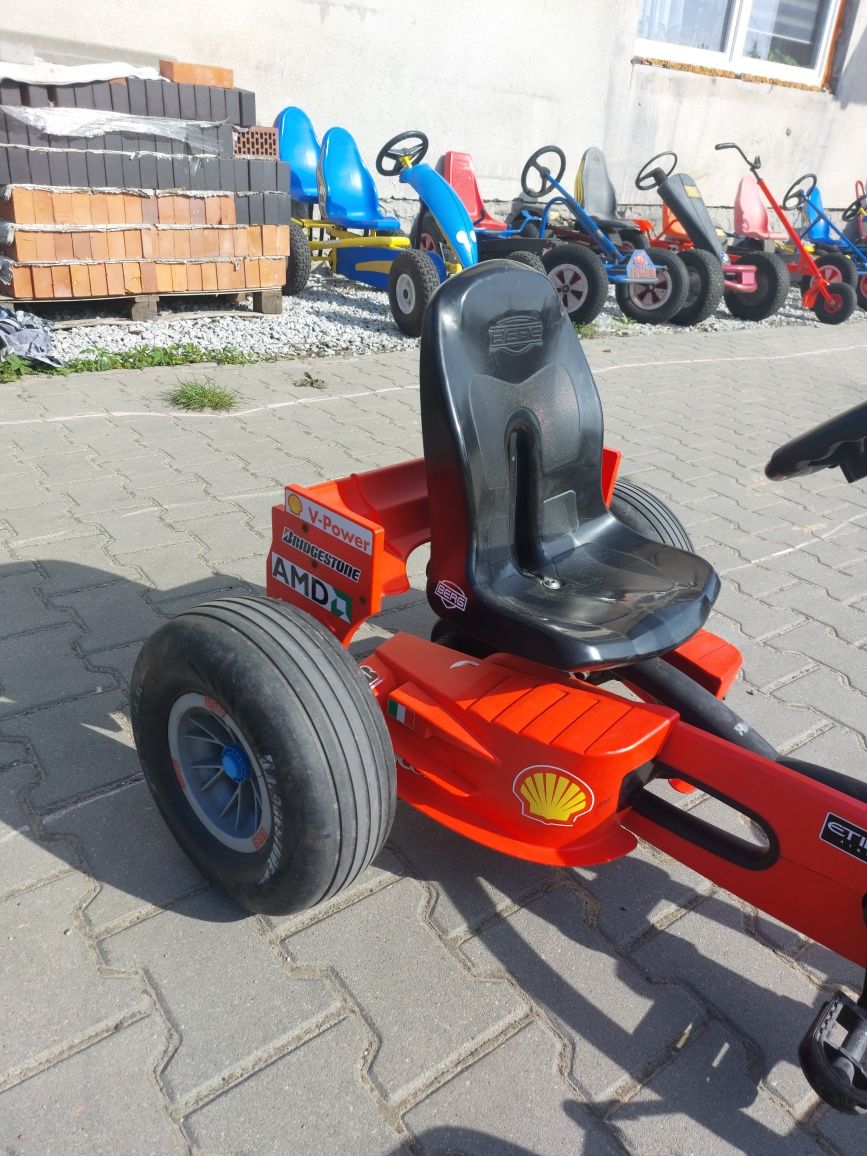 Gokart, Gokard, quad na pedały, Berg Ferrari