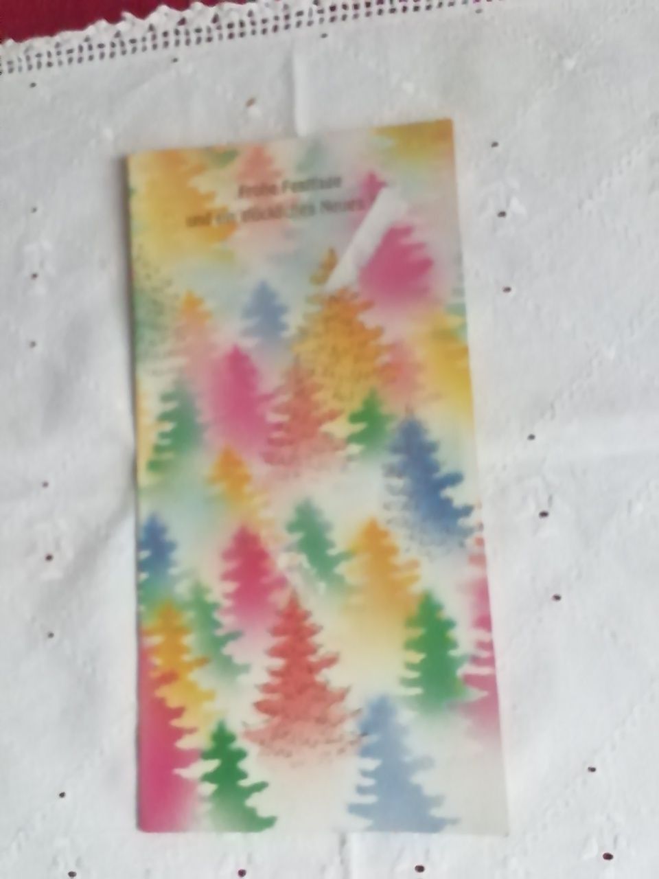 Postal de Natal alemão