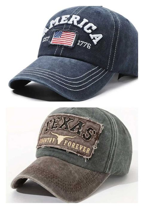 Кепка TEXAS с эффектом потертости