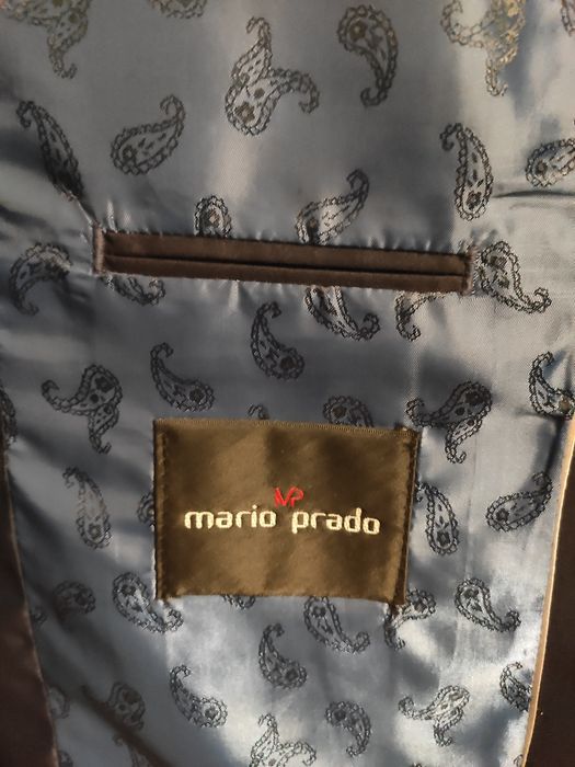 Garnitur Mario Prado Granatowy 48/188