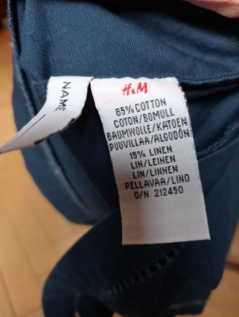 Granatowa sukienka r.92 świąteczna h&m