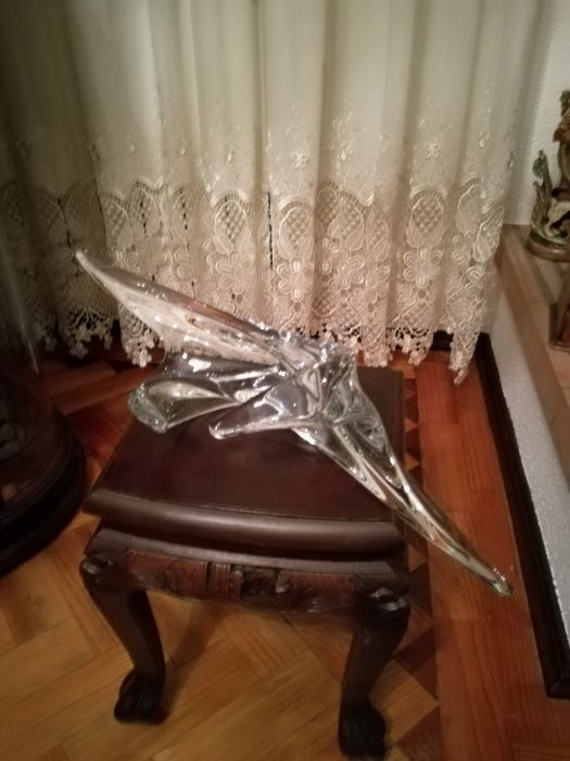 Centro Mesa Cristal "Art Vannes" Anos 60/70