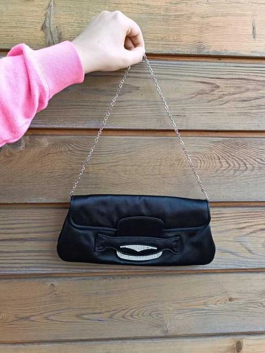 Oryginalna satynowa torebka Tod’s