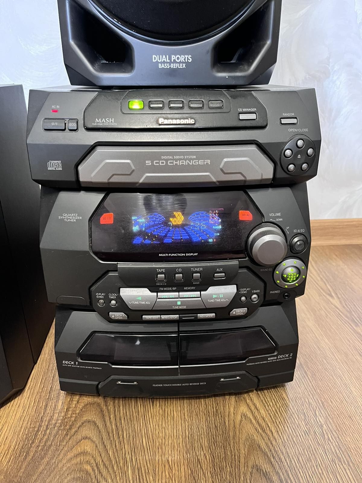 Panasonic SA-AK 17 музичний центр, CD, радіо AM, FM, 60 Вт