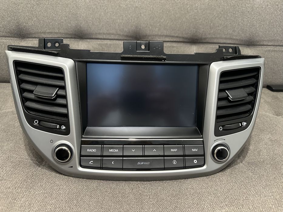 Авто магнітола Hyundai Tucson TL 3 2017, carplay, навігація, та інші.