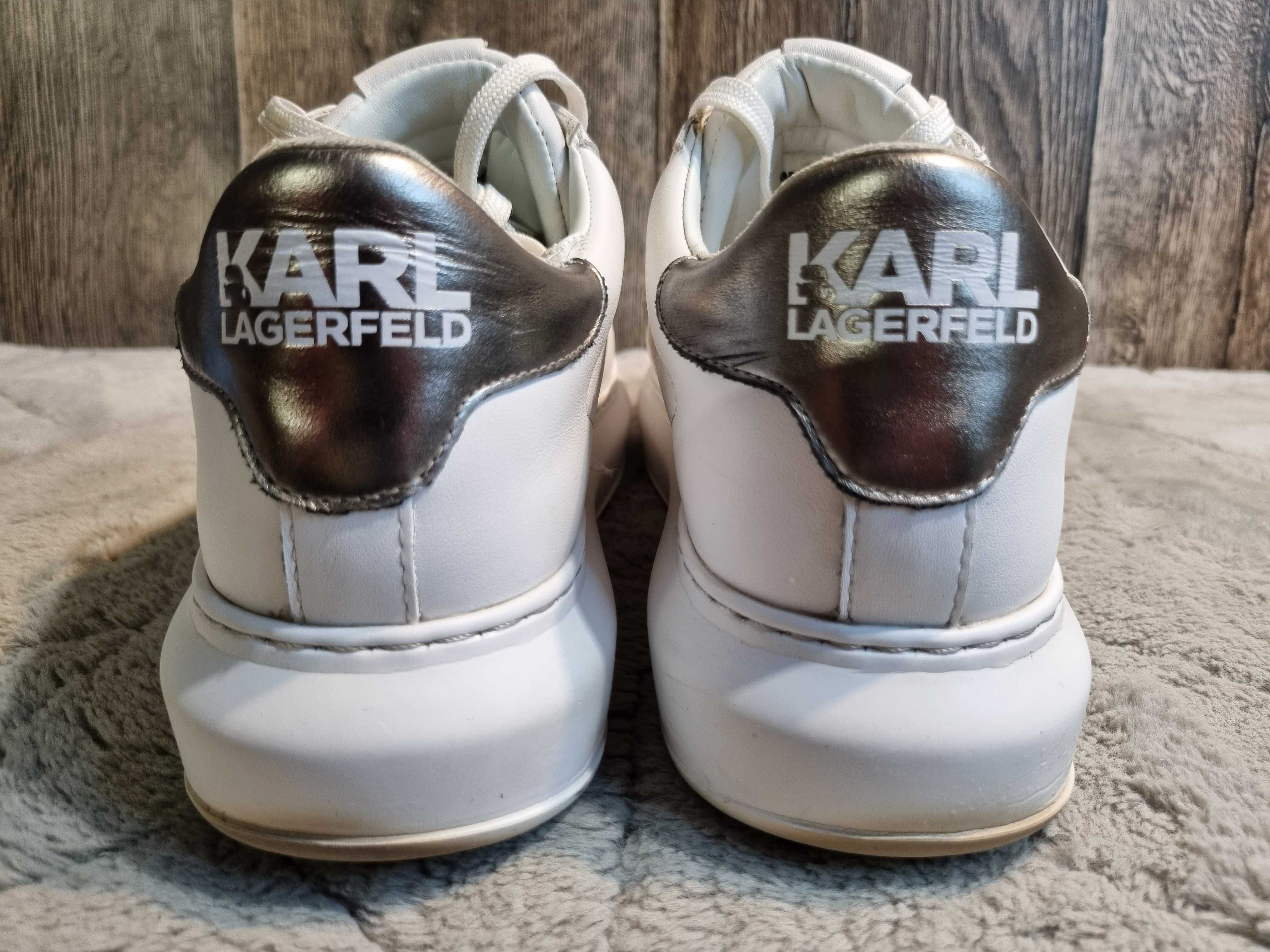 Białe sneakersy Karl Lagerfeld Kapri, 39