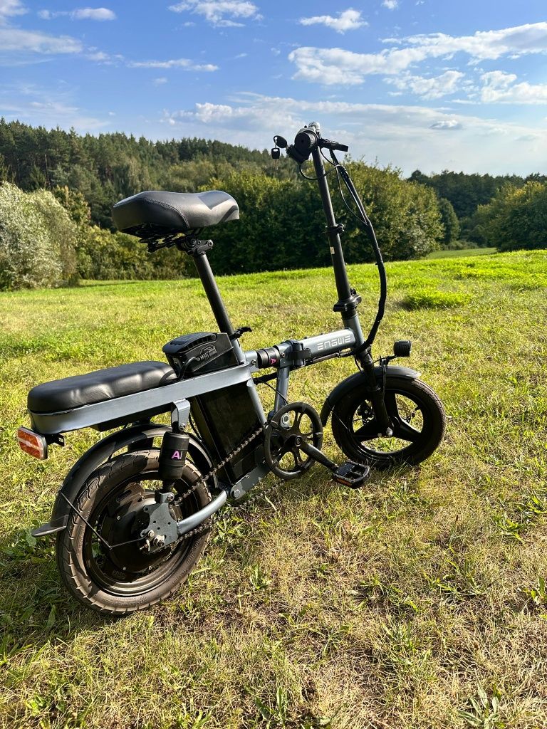 Rower miejski elektryczny ENGWIE T14 - Polecam