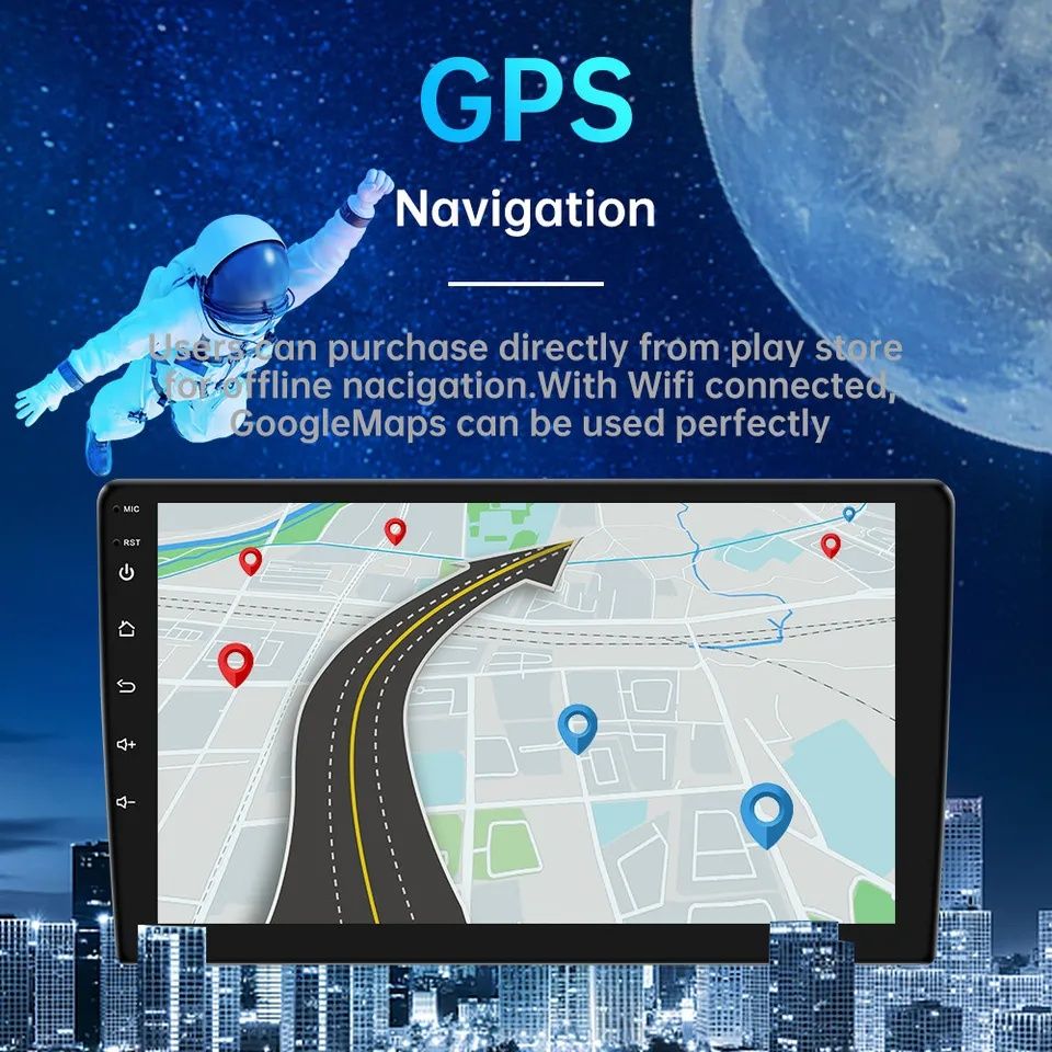 2din Андроид магнитола Android 12 2/32gb GPS/WiFi мультимедія!