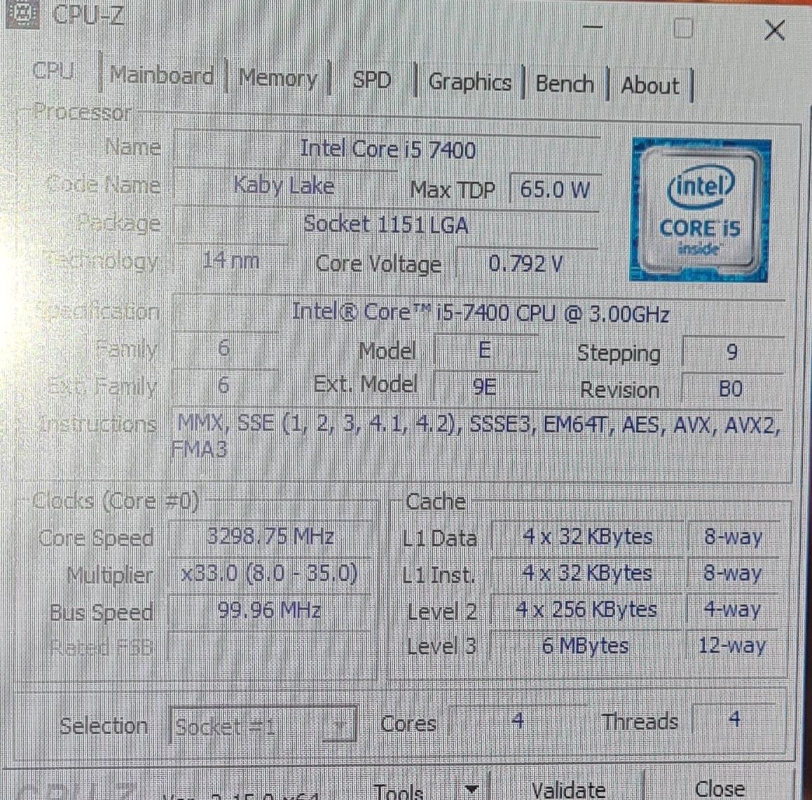 pc cpu i5 7a geração 36Gb DDR4 e bom desempenho