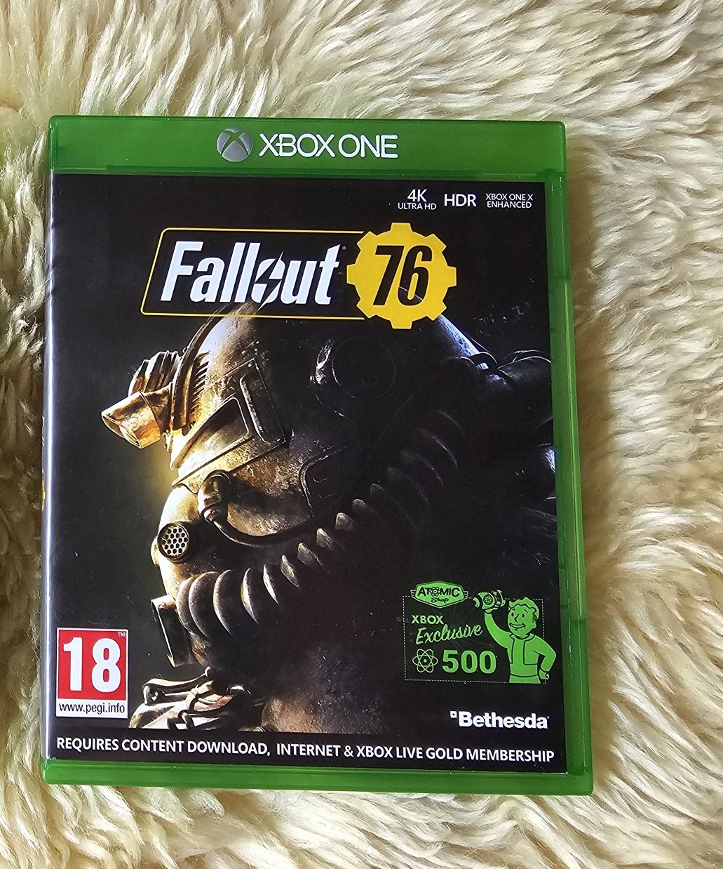 Диск для Xbox One X Call of duty Modern Warfare и Fallout 76