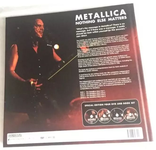 Metallica: Nothing Else Matters com 4 DVD's