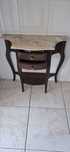 Mesa de Apoio / Consola com tampo de mármore